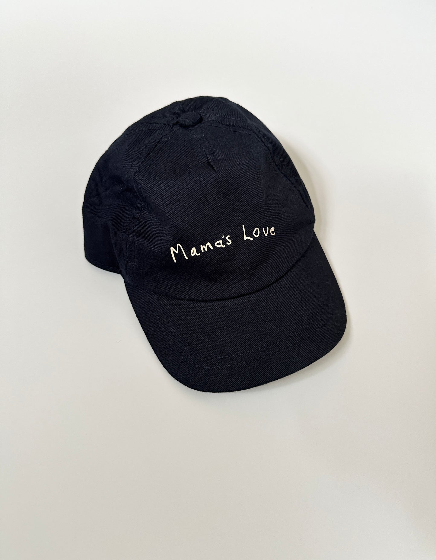 Navy mama love cap