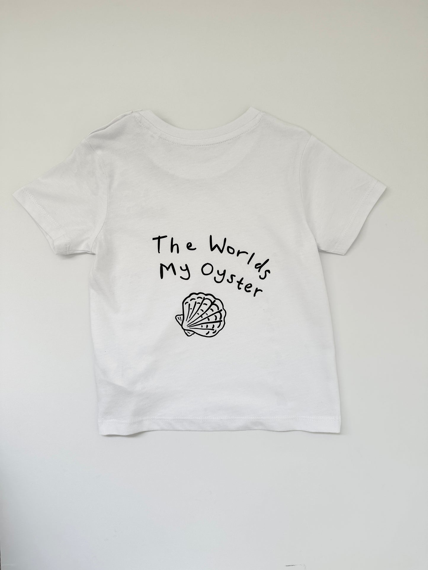 The worlds my oyster tee