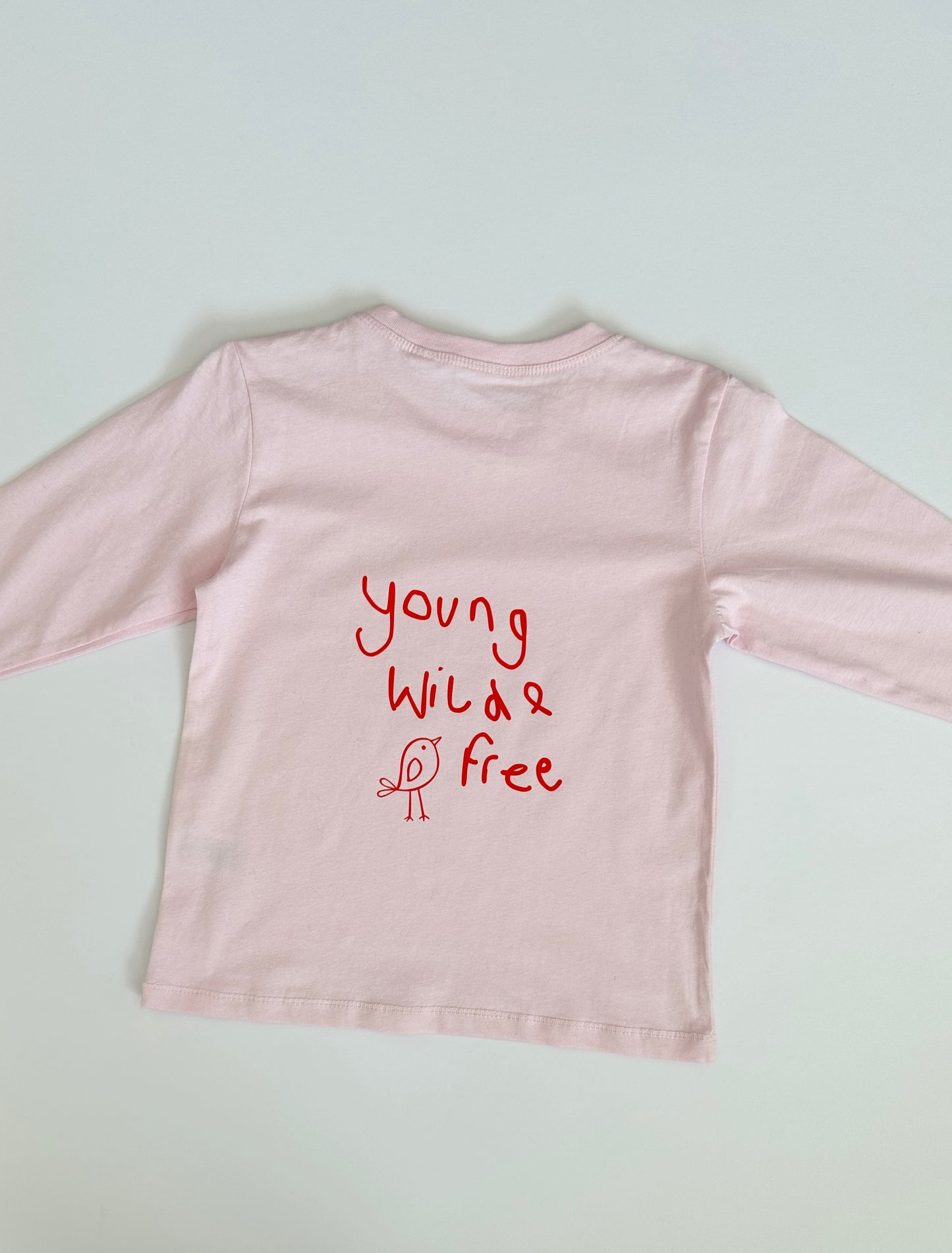 Young wild & free long sleeve tee