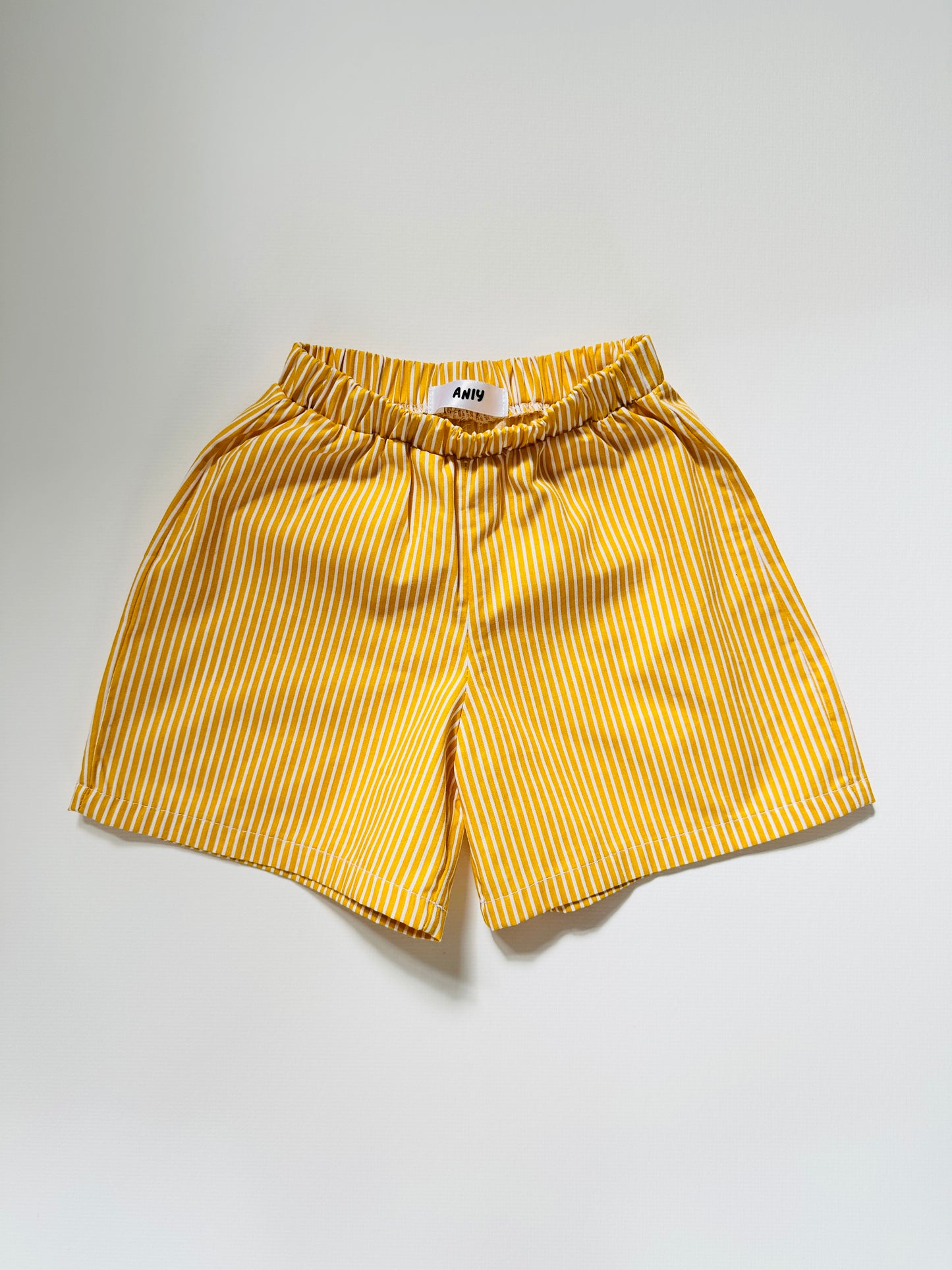 Yellow stripe shorts