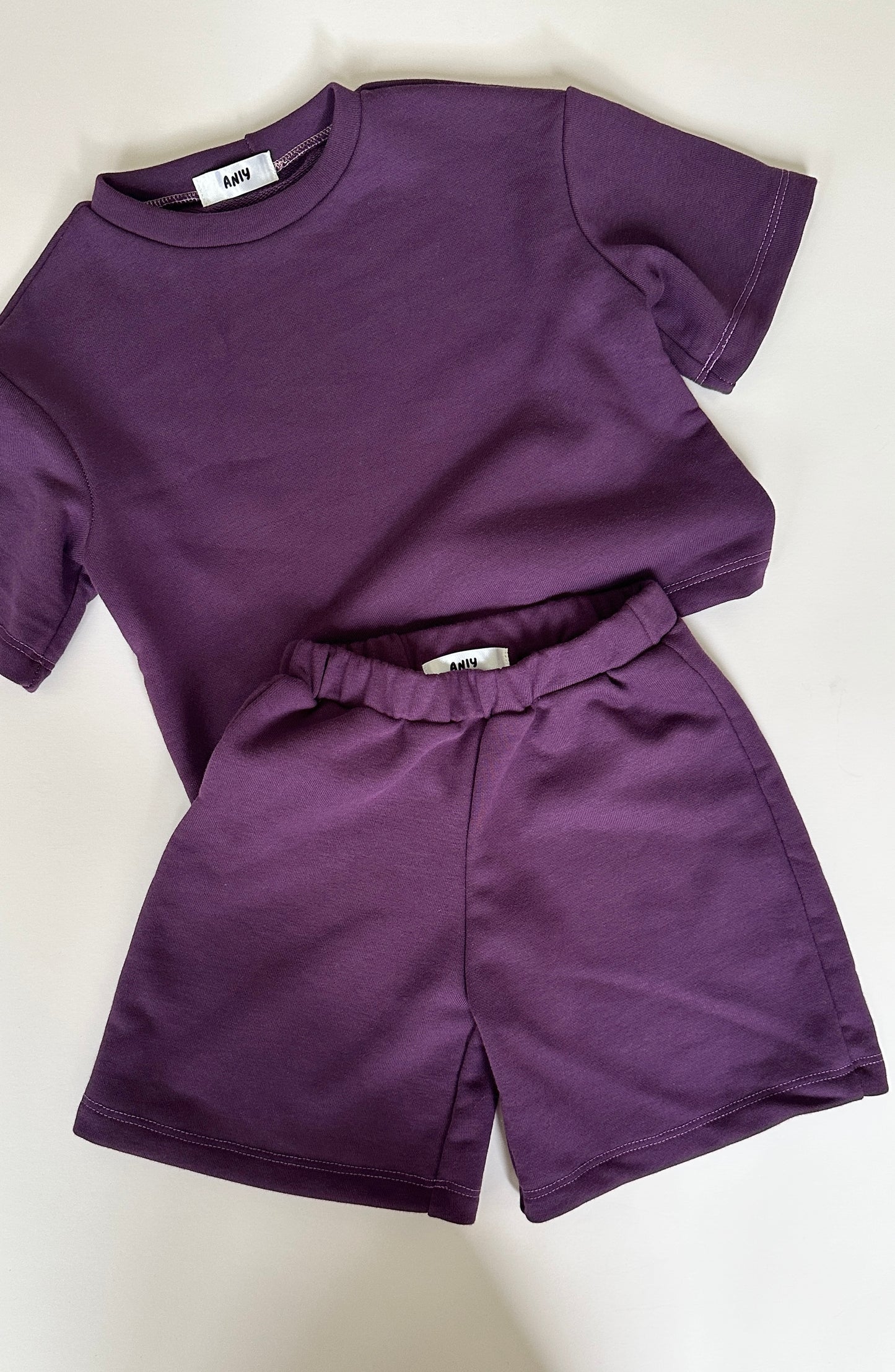 Purple shorts