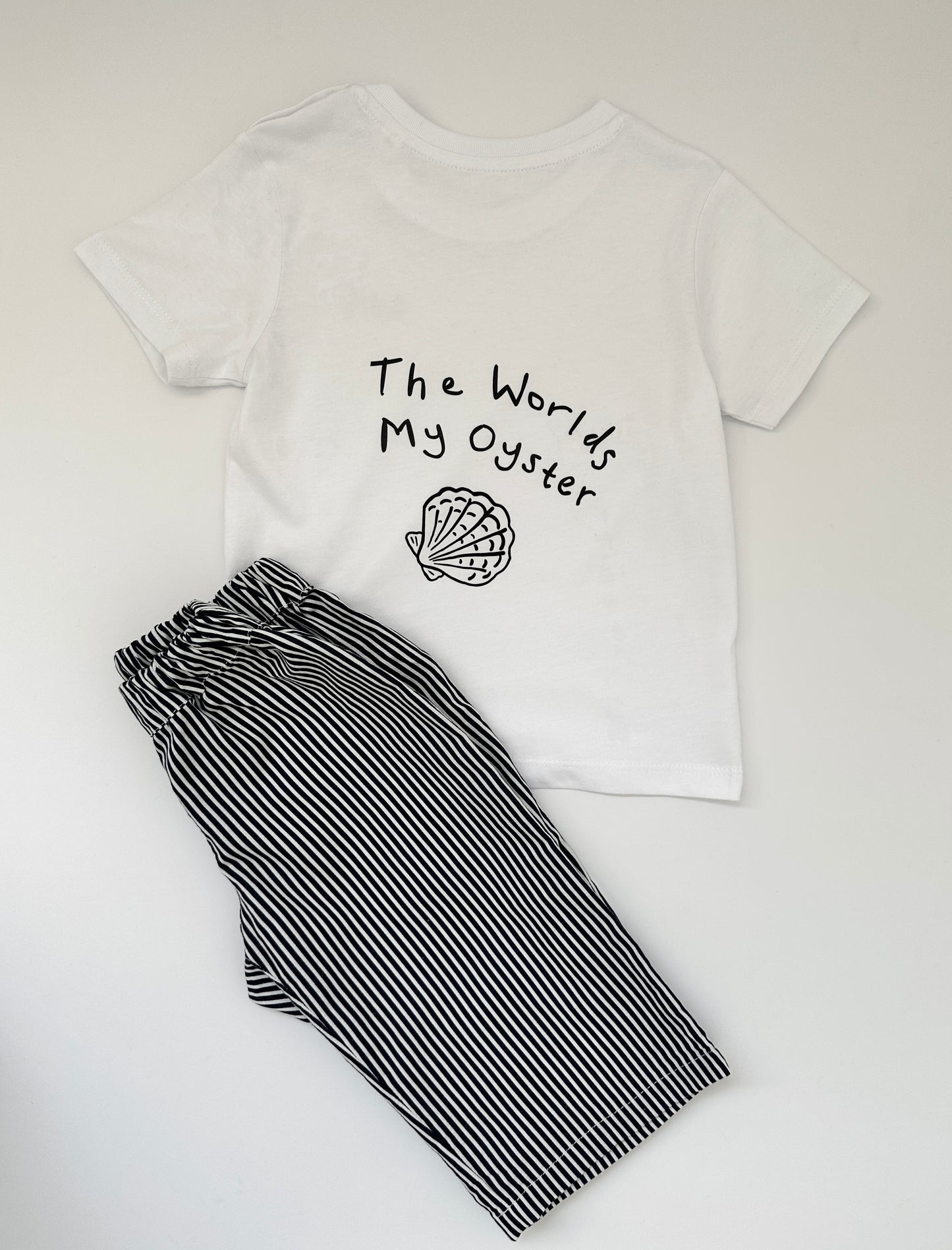 The worlds my oyster tee