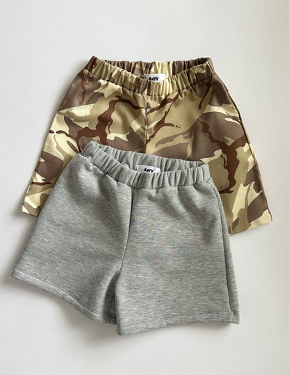 Grey sweat shorts