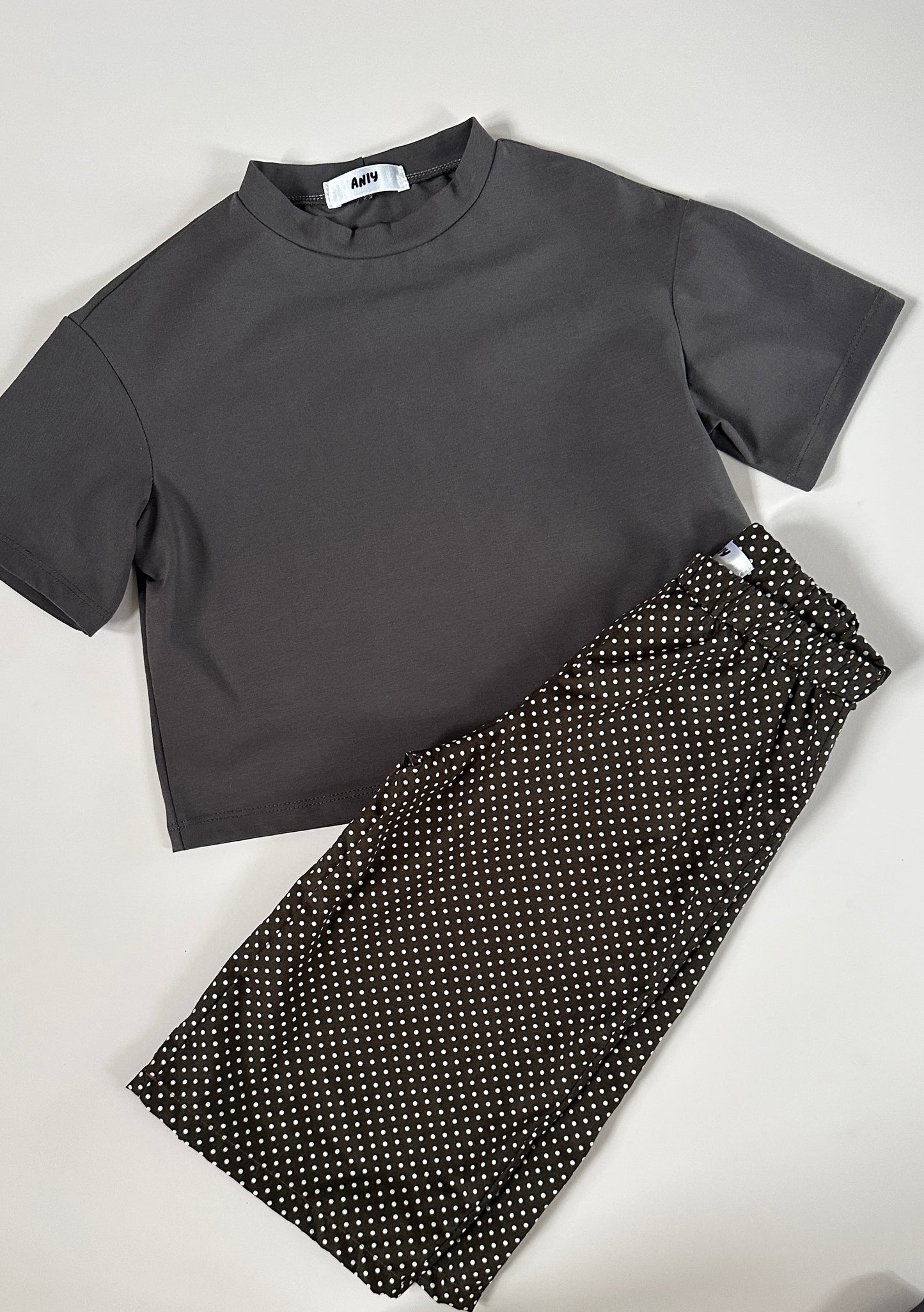 Charcoal grey tee