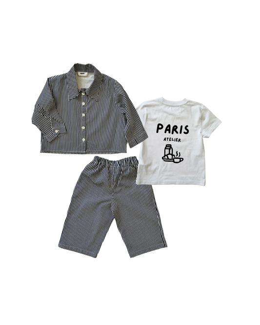 Navy stripe bundle