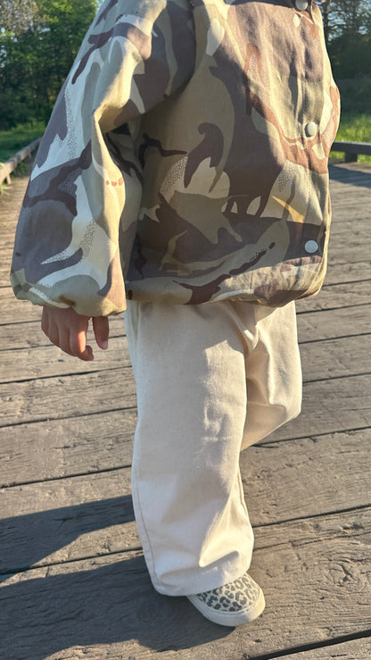 Cream trousers