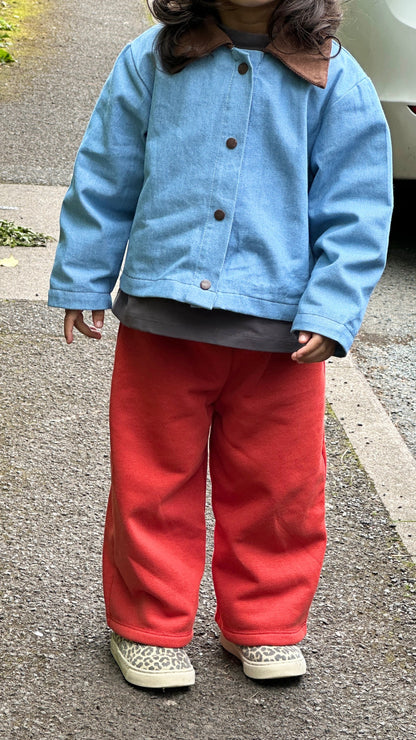 Orange joggers