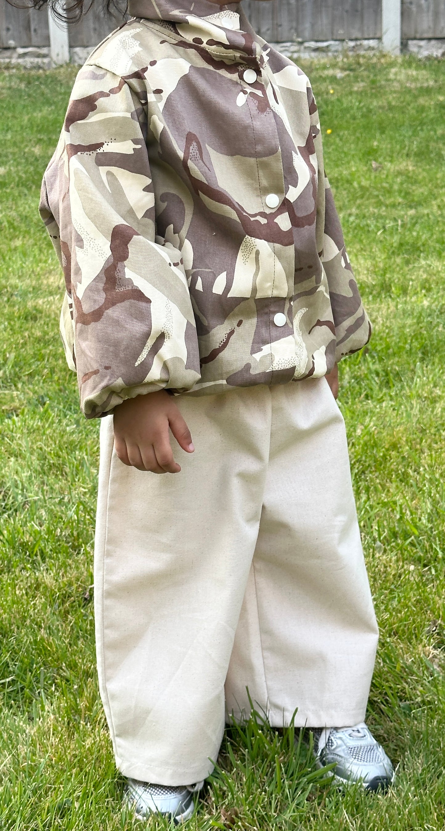 Cream trousers