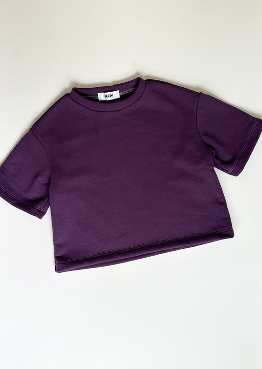 Purple tee