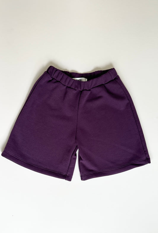 Purple shorts