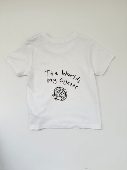 The worlds my oyster tee