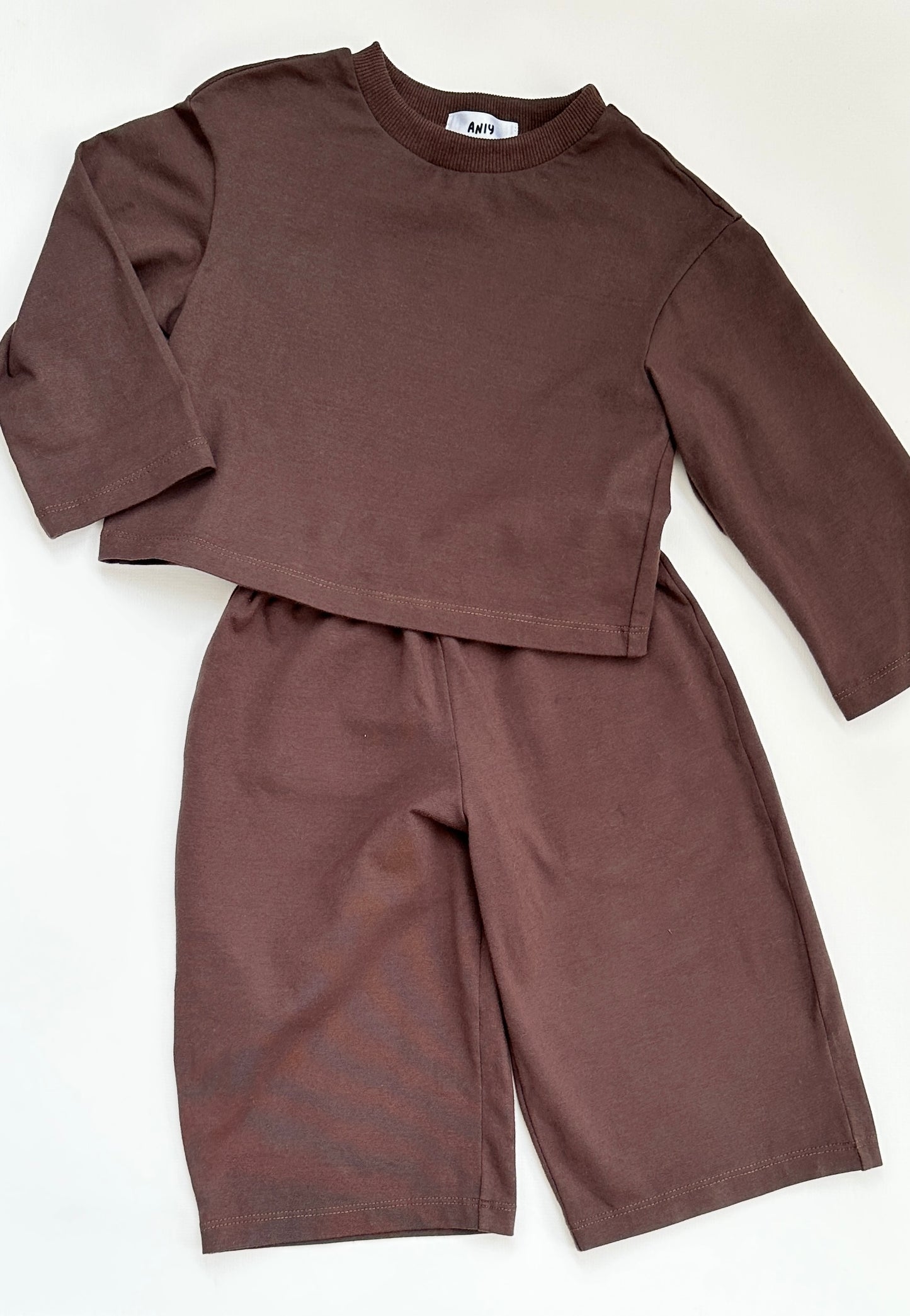 Brown oversized long sleeve