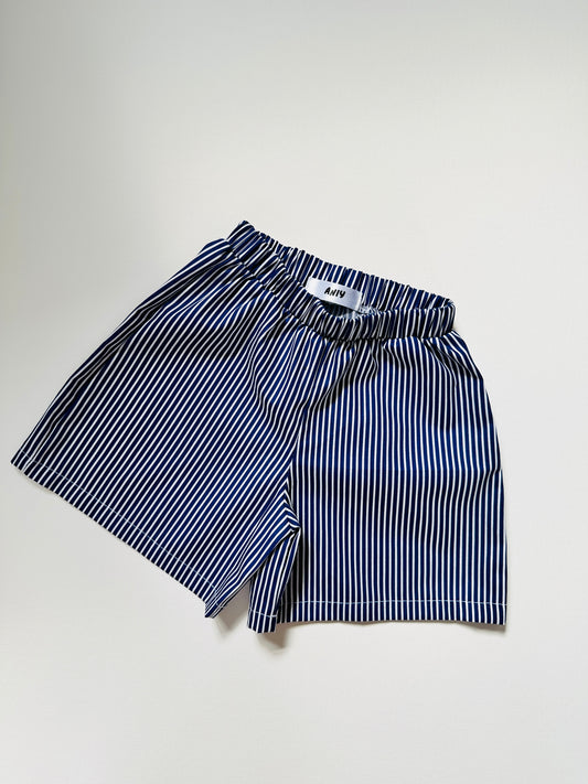 Blue stripe shorts