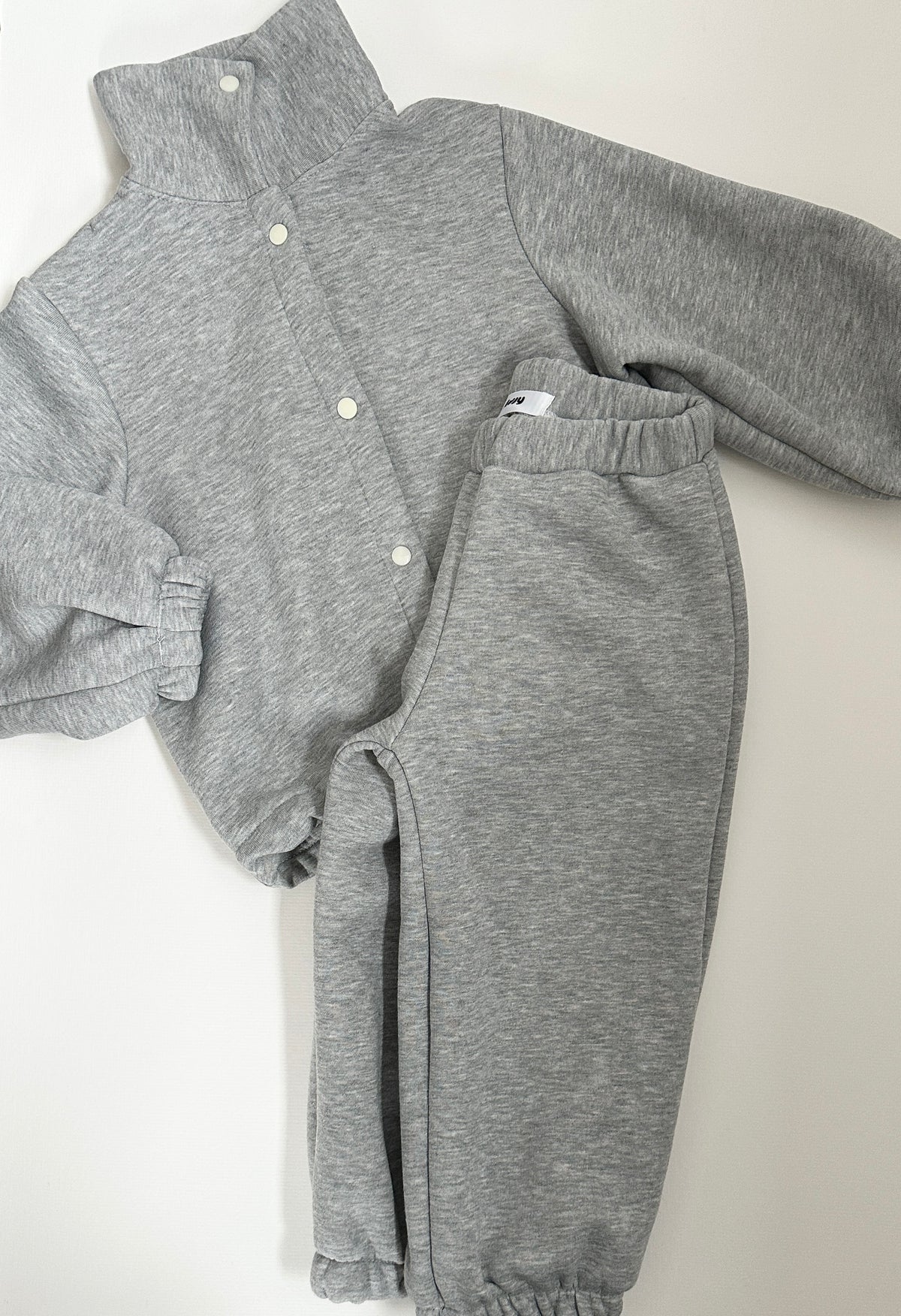 Grey sweat jacket