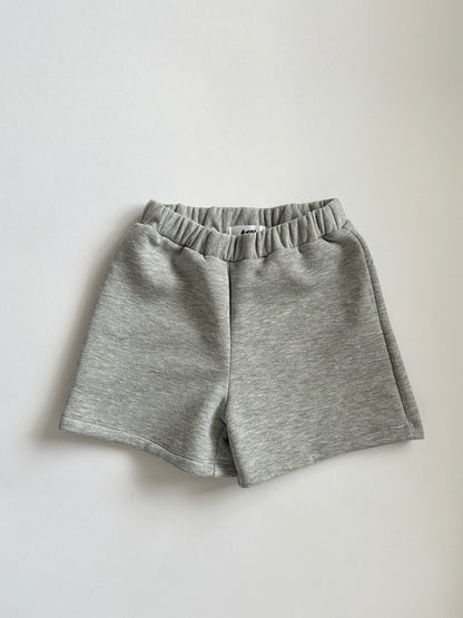 Grey sweat shorts