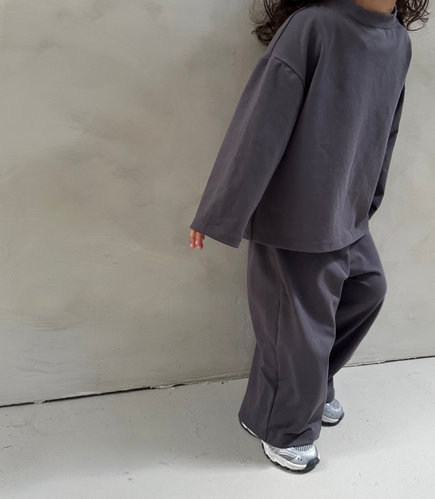 Charcoal grey trousers