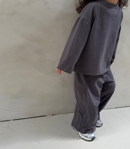 Charcoal grey trousers