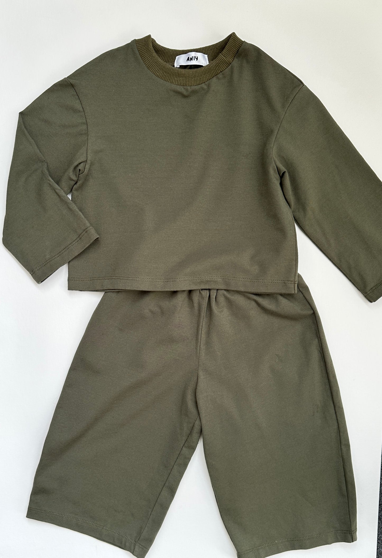 Khaki oversized long sleeve