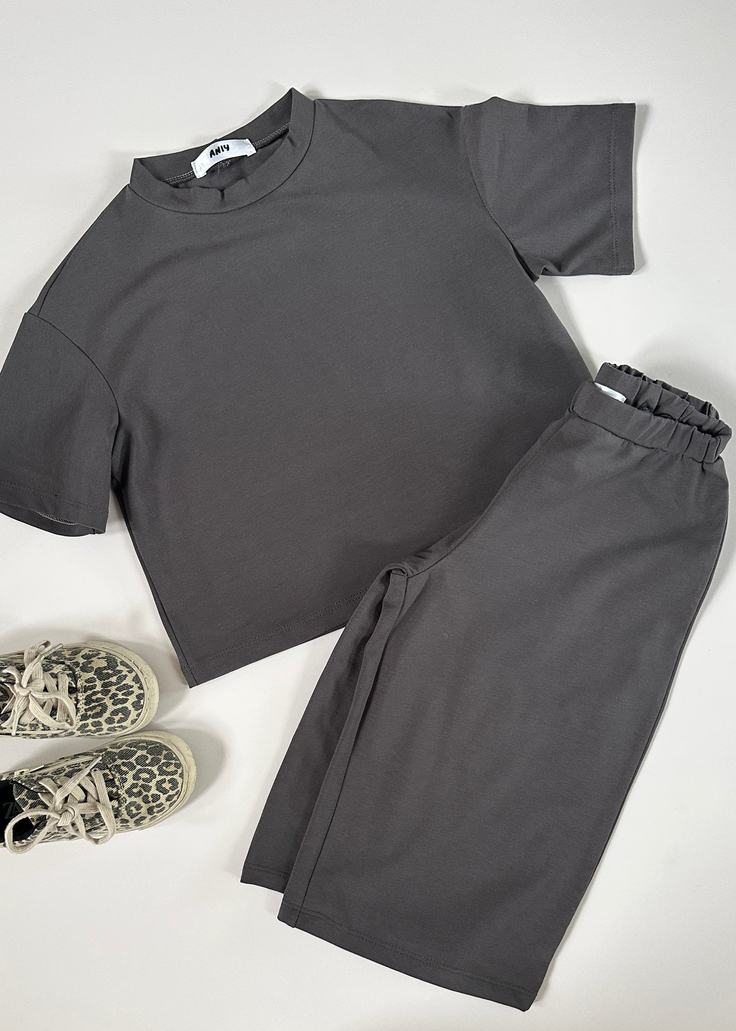Charcoal grey trousers