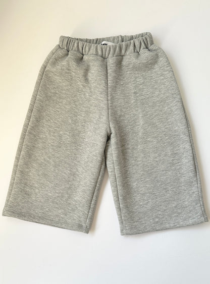 Grey sweat trousers
