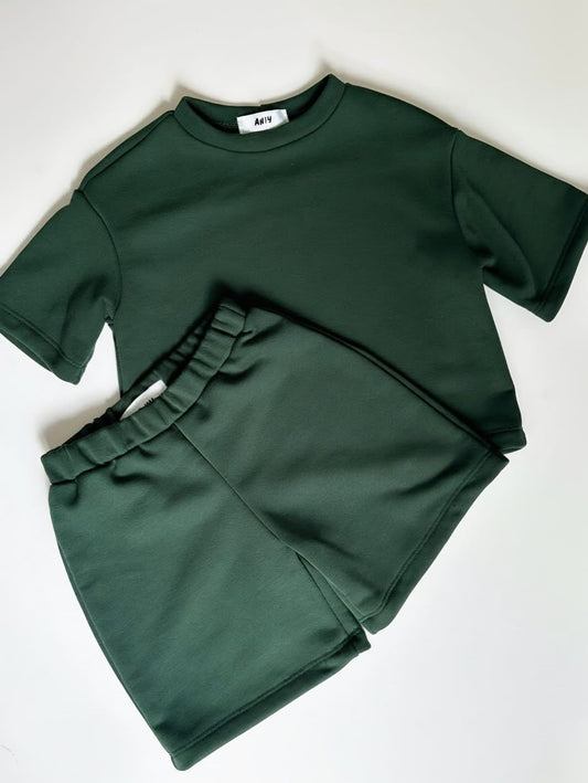 Forest green tee